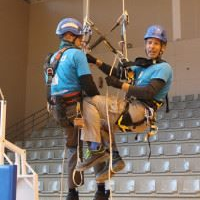 IV JORNADA DE PRACTICAS Y SIMULACROS DE AUTORRECATE EN TRABAJOS VERTICALES