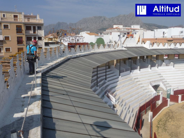 LINEA DE VIDA «PLAZA TOROS DE ONDARA»