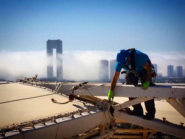 SUSTITUCION DE TOLDOS EN EL ANFITEATRO DE TERRA MÍTICA