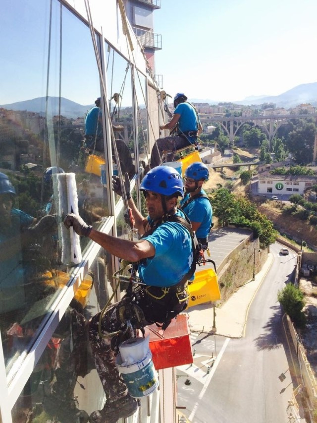 Limpieza de cristales